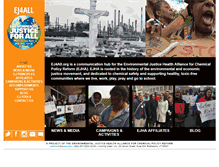 Tablet Screenshot of ej4all.org